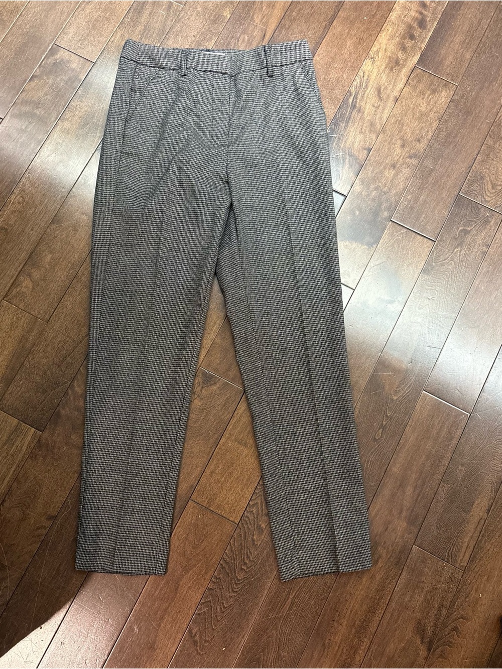 Mango Houndstooth Trousers | Excellent Condition | Size 4 (EUR 36)